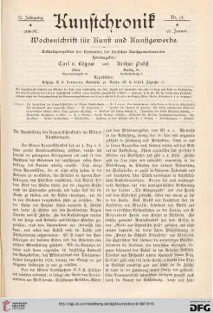 Heft 14 (13. Januar 1887)