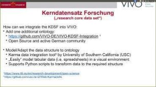 EuroCris workshop - VIVO as a standalone CRIS at University Osnabrück