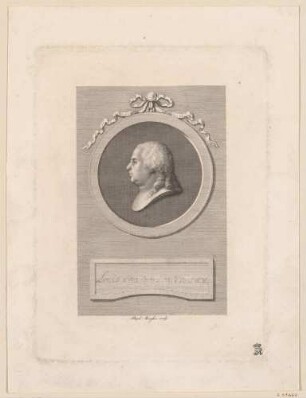Bildnis Ludwig XVIII., König von Frankreich