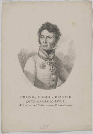 Bildnis des Friedr. von Bianchi