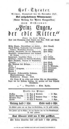 Prinz Eugen, der edle Ritter