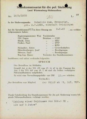 Scheible, Max