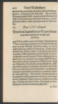 Das LXIII. Capitel.