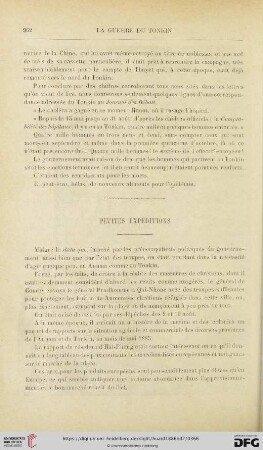 Petites expeditions … Rapport du colonel Borgnis-Desbordes
