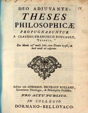 Theses philosophicae