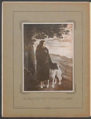 Sra. Rosa de Velasco de Torres Cladera - Foto-óleo de Scarabello