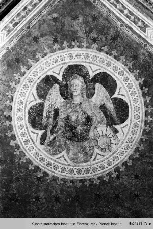 Freskenzyklus in der Sala dell'Udienza, Palazzo dell'Arte della Lana : Gewölbefresken: Tugenden