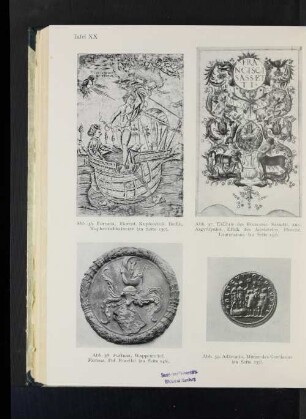 Abb. 39. Adlocutio, Münze des Gordianus (zu Seite 157).