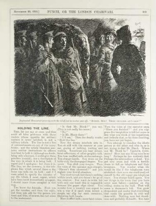 Regimental humourist (arriving with the relief just as mortar goes off). "Blimey, Bill! These trenches ain't safe!"