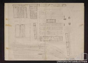 Bl. 1. Neuer Berliner Viehmarkt. Situationsplan.