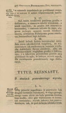 Tytul szesnasty