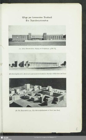 Wege zur kommenden Baukunst: Der Repräsentationsbau