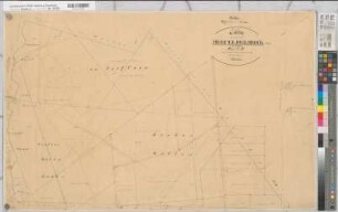 Merfeld (Dülmen), Teilung des Merfelder Bruchs, Bl.2 Brouillonkarte
