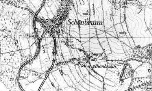 Bischofswerda-Schönbrunn. Meßtischblatt, 1:25000, Sekt. Bischofswerda, Nr. 4851 (RA Görlitz 30/38)