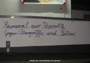 Karneval zur Revolte Gegen Übergriffe und Polizei