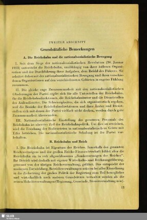 Zweiter Abschnitt. Grundsätzliche Bemerkungen