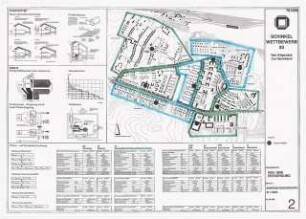 Energie, Wasser und Abwasser für den Raum Dallgow - Elstal Schinkelwettbewerb 1994: Energieversorgung: Lageplan 1:4000, Schemata, Diagramme, Tabellen