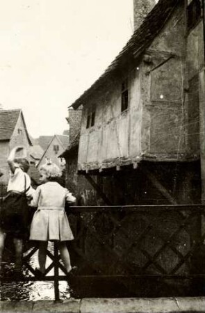 Brücke über den Elstermühlgraben in Pegau