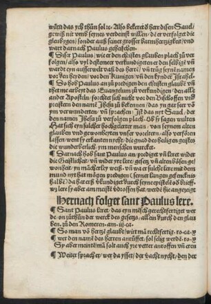 Hernach folget sant Paulus lere.