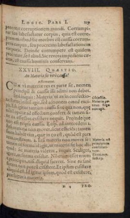 XXVIII. Quaestio.