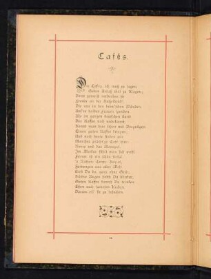 Cafés.