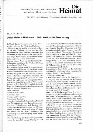 Nr. 10/11 - 90. Jahrgang - Neumünster, Oktober/November 1983