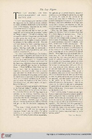 The lay figure: on the encouragement of decorative art