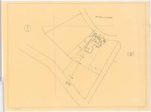 Garten Schwebes, Berlin-Dahlem: Lageplan 1:250
