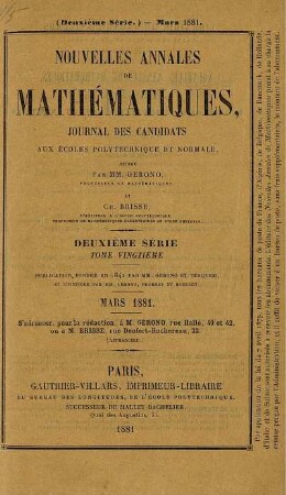 Mars 1881.