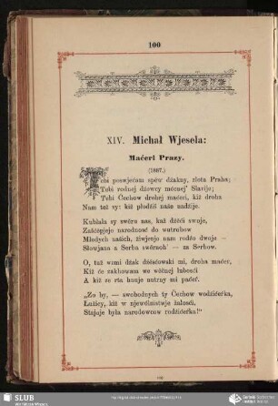 XIV. Michał Wjesela