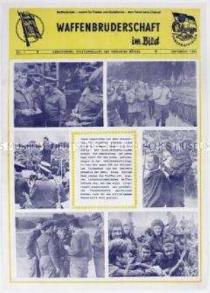 Sonderdruck eines Truppenteils der NVA zum Manöver "Waffenbrüderschaft" 1980