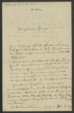 Brief an Friedrich Wilhelm Jähns : 03.05.1869