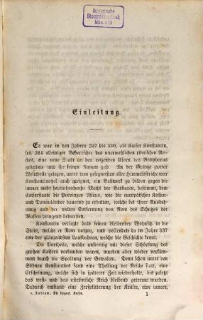 Die byzantinischen Kaiser, ihre Palast- und Familien-Geschichten, ihre Schicksale : historische Studien