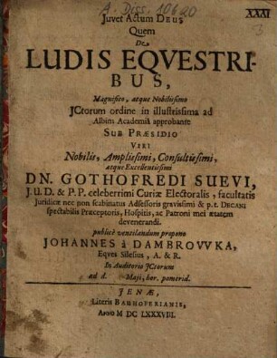 De ludis equestribus