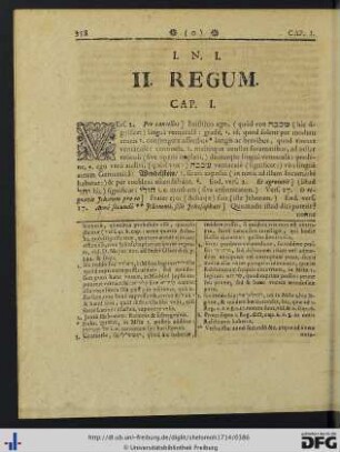 II. Regum.