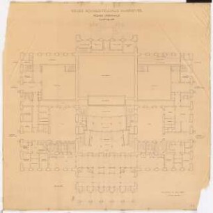 Opernhaus, Hannover: Grundriss