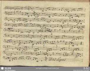 Aria: Della misera Germana penso [F-Dur, b]