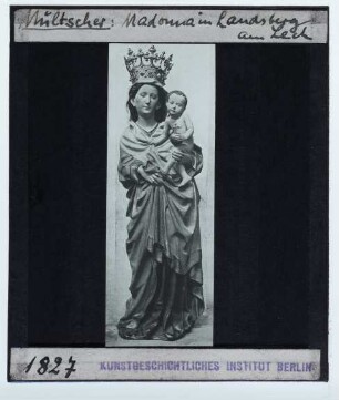 Multscher, Madonna in der Stadtpfarrkirche Landsberg (Landsberger Madonna)