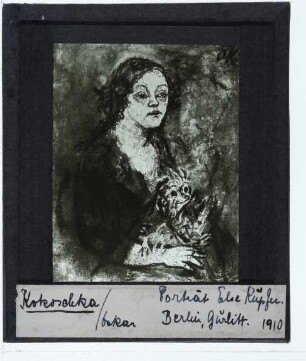 Kokoschka, Porträt Else Kupfer (Zürich, KH 2161)