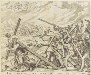 Imitatio Christi, Blatt 3 aus der Folge "Das Vaterunser"