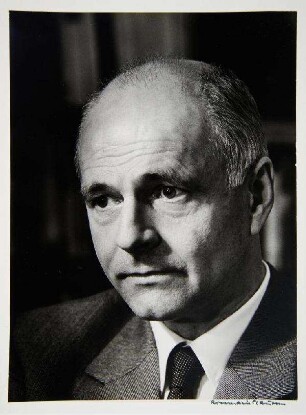 Bildnis von Erich Trunz (1905-2001)