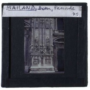 Mailand, Dom : Fassadendetail