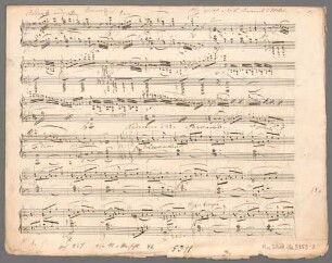 Stücke, Klavier, Auswahl, op. 101,6. - BSB Mus.Schott.Ha 5153-3