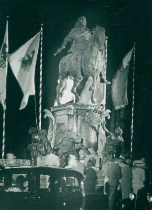 Standbild des Grossen Kurfürsten (vor dem Krieg)