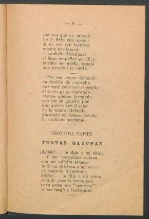 Segunda parte