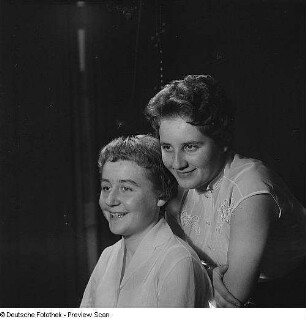 Doppelporträt zweier Frauen