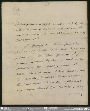 Eigenh. Brief von Philipp Joseph von Rehfues an August Wilhelm von Schlegel, Bonn, 10.07.1828