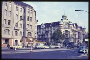 Blick entlang des Kurfürstendamms