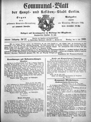 1869,27: No. 27, 4. Juli 1869