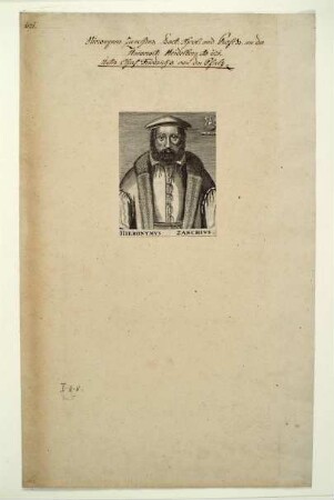 Girolamo Zanchi (Hieronymus Zanchius)